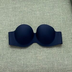NWOT Felina Seamless Black Strapless Bra size 34B